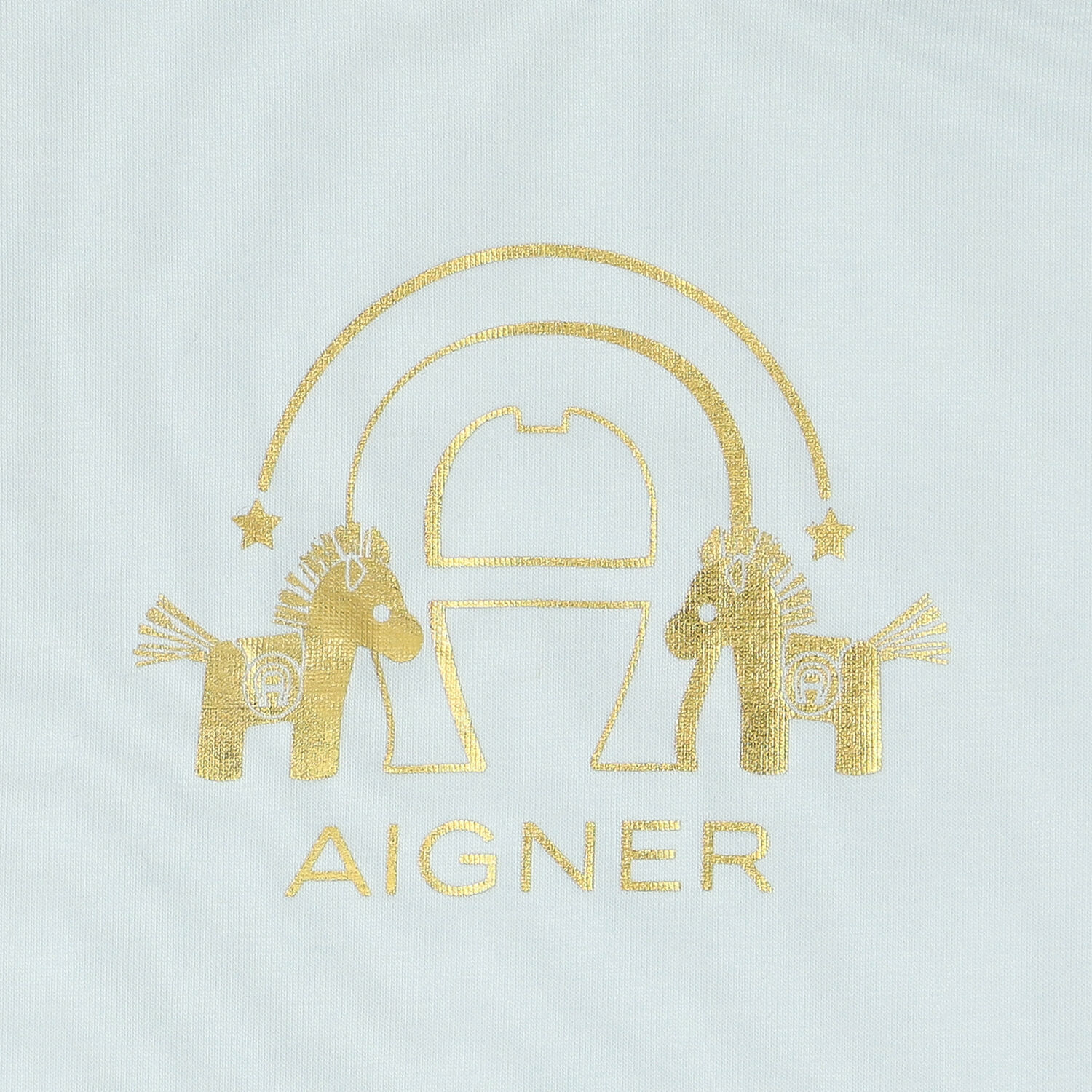 Blue & Gold Logo Babygrow, 3, hi-res