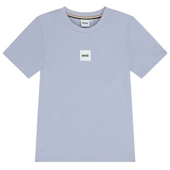 Boys Blue Logo T-Shirt