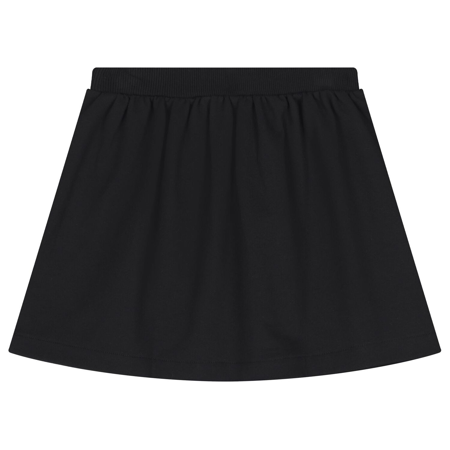 Girls Black Teddy Bear Logo Skirt, 3, hi-res image number null
