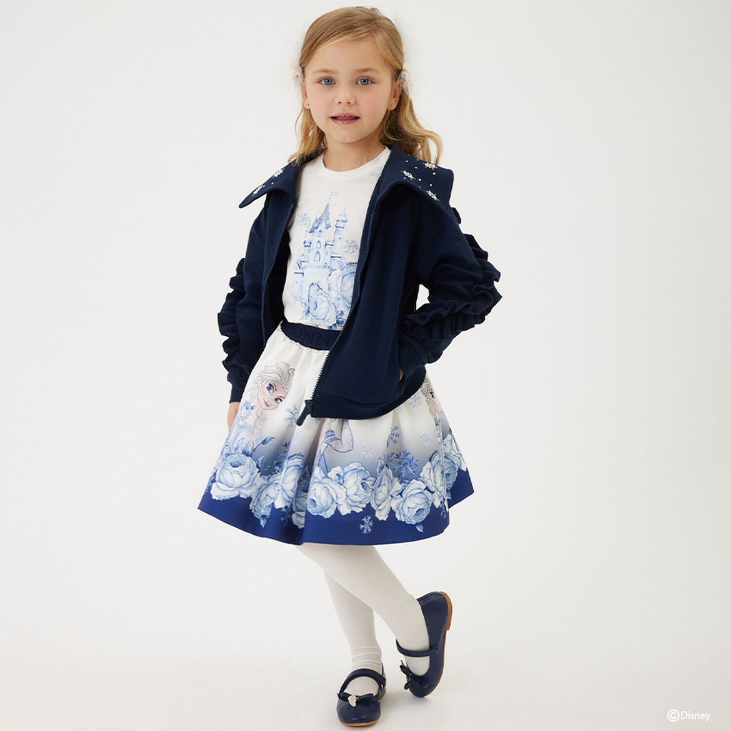 Girls Ivory Castle T-Shirt, 1, hi-res image number null