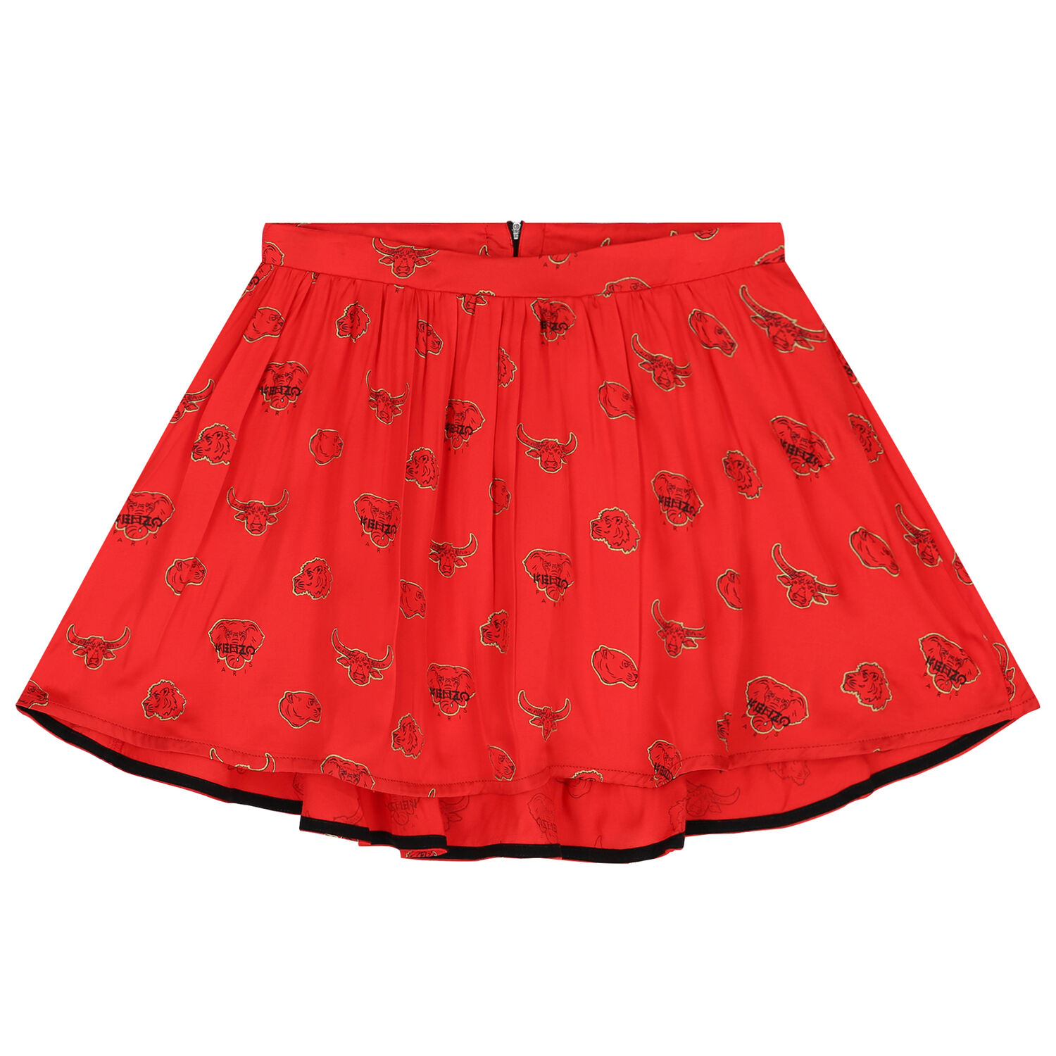 Girls Red Skirt, 1, hi-res