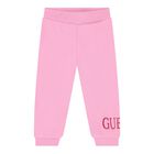 Baby Girls Pink Logo Tracksuit Set, 1, hi-res