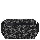Black Logo Baby Changing Bag, 1, hi-res