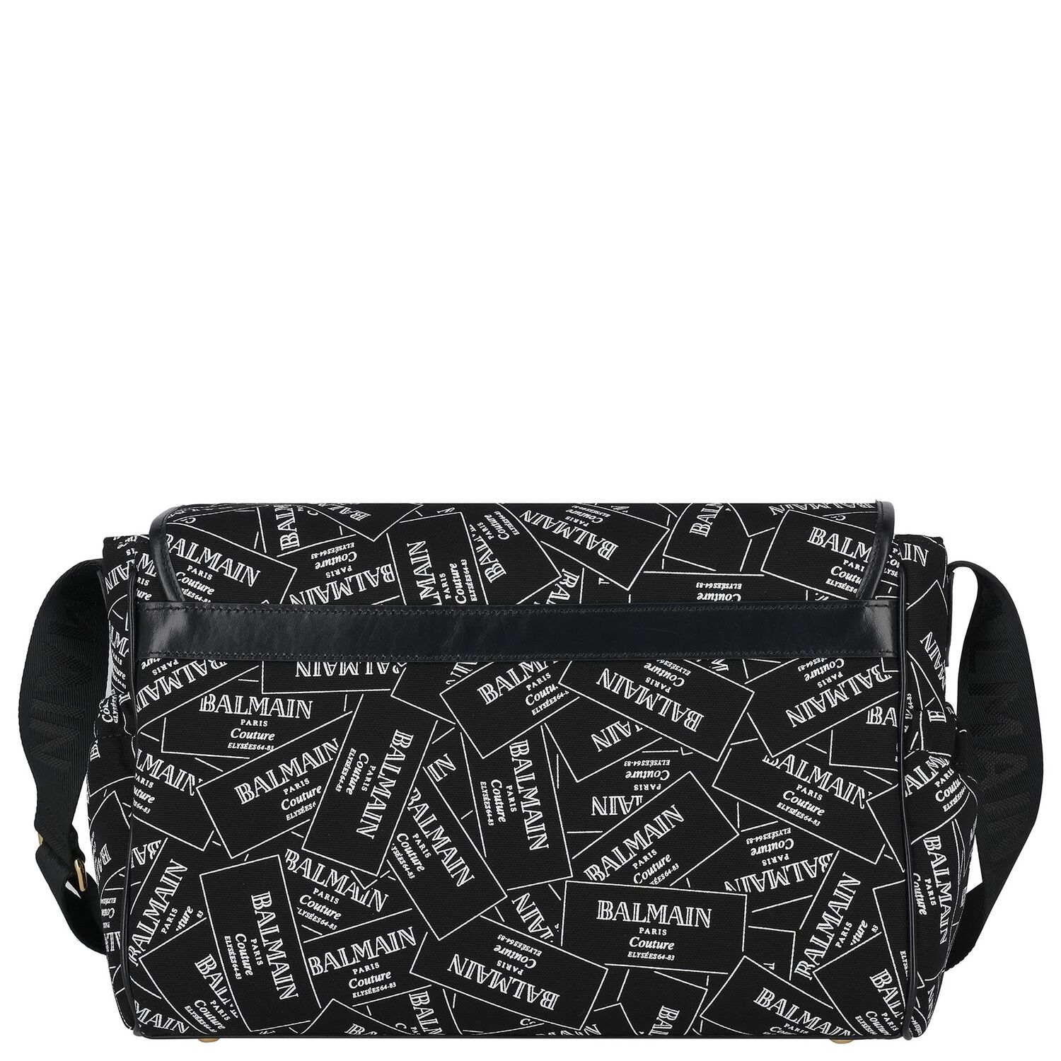 Black Logo Baby Changing Bag, 1, hi-res