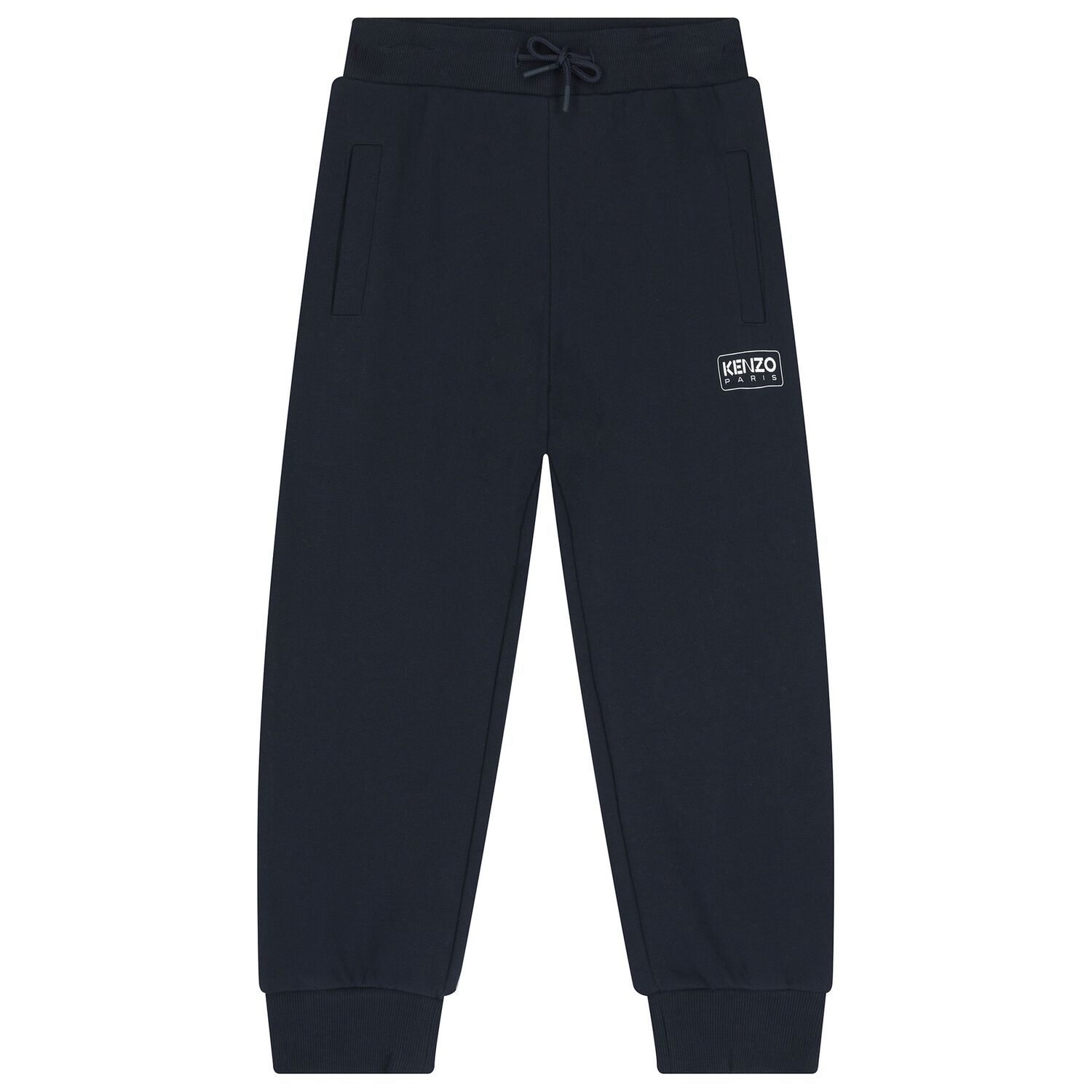 Navy Blue Logo Joggers, 2, hi-res