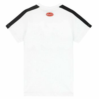 Boys White Logo T-Shirt