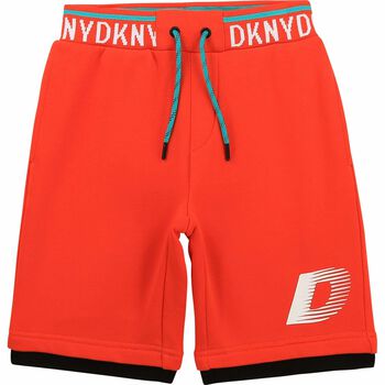 Boys Black Logo Shorts