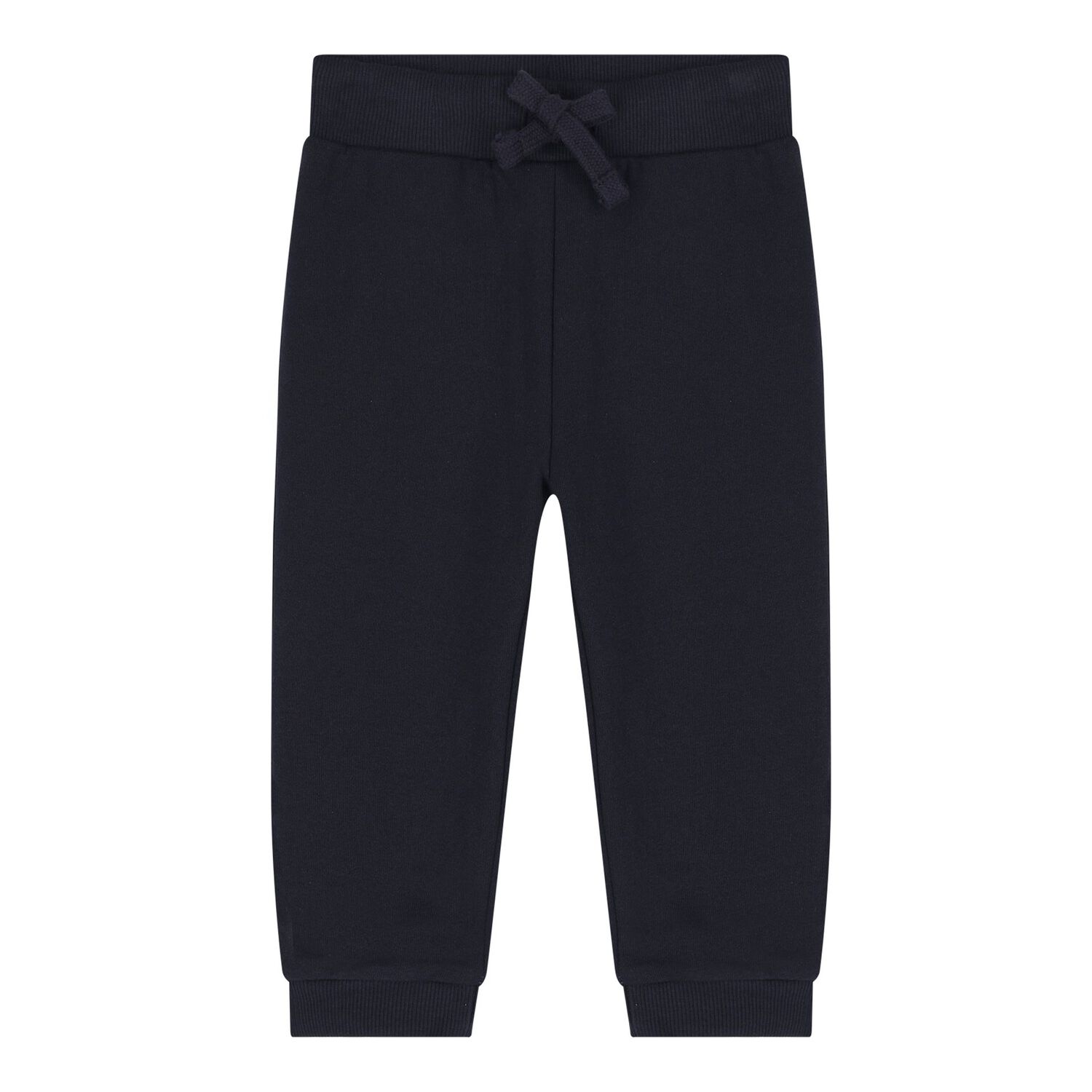 Baby Boys Navy Blue Logo Trouser Set, 2, hi-res