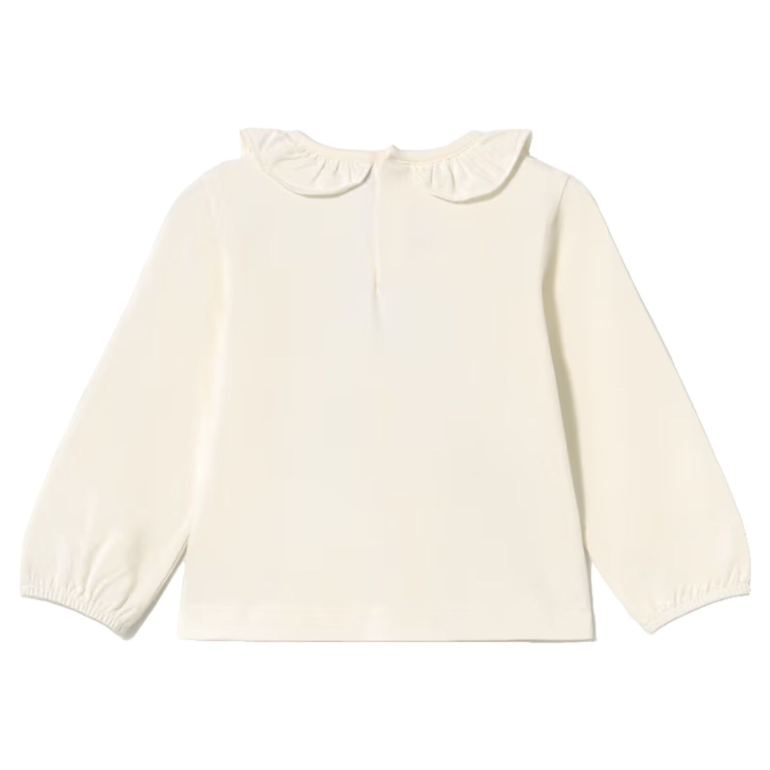 Younger Girls Ivory Squirrel Long Sleeve Top, 1, hi-res