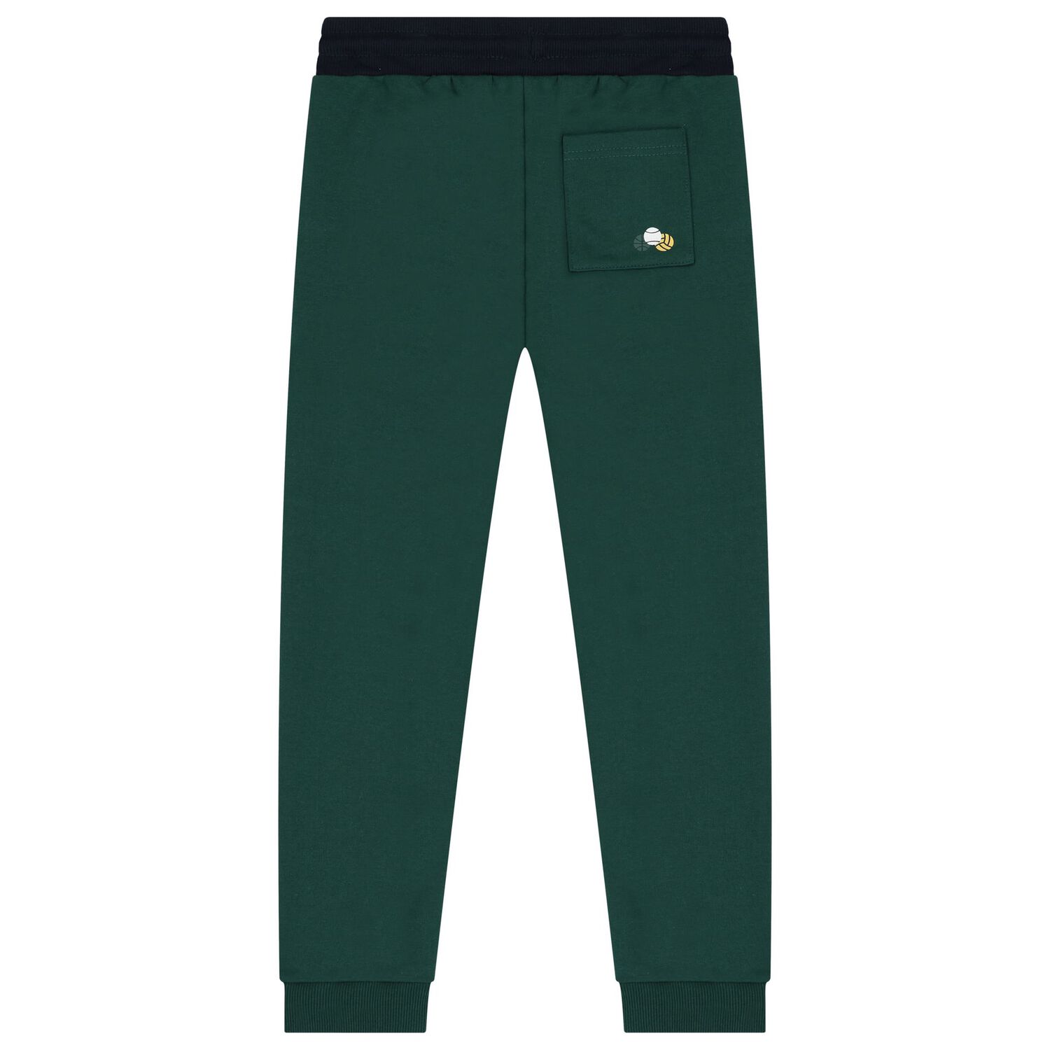 Boys White, Green & Navy Blue 3 Piece Tracksuit, 1, hi-res