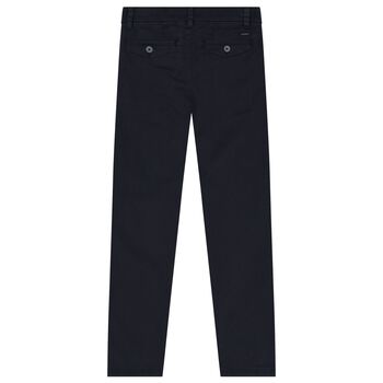 Boys Navy Blue Trousers