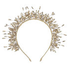 Girls Gold Embellished Headband, 1, hi-res