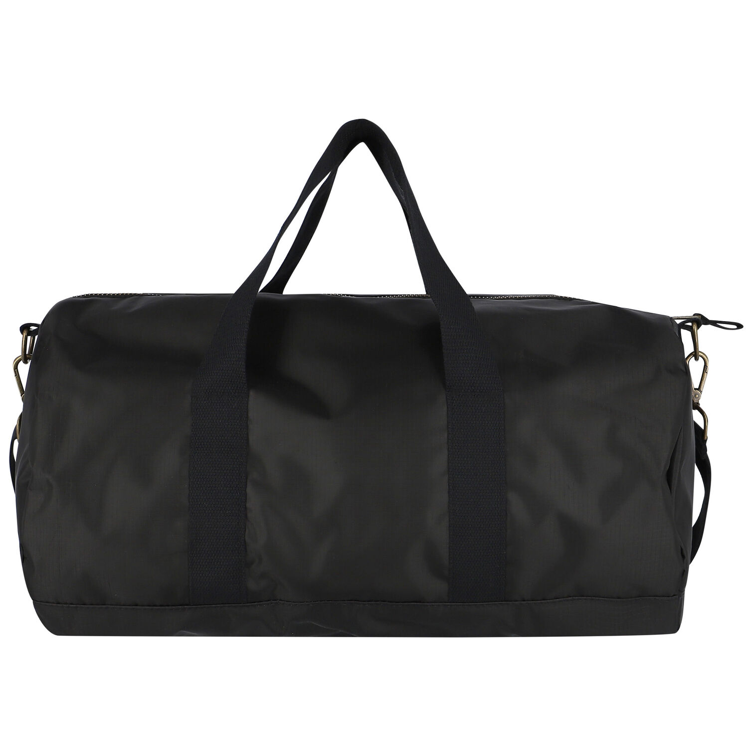 Girls Black & Pink Logo Duffle Bag, 1, hi-res