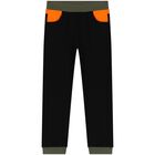 Boys Black & Green Logo Tracksuit, 1, hi-res