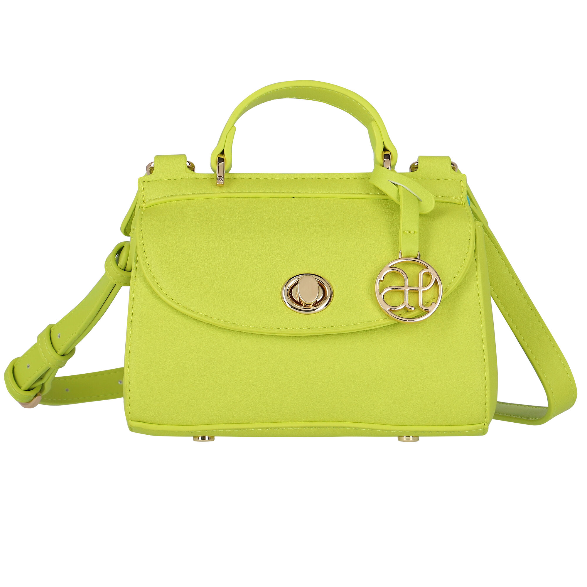 Lime green designer bag discount