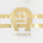 Boys White & Gold Logo T-Shirt, 1, hi-res