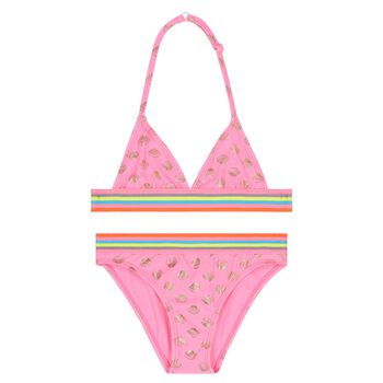 Girls Pink Shell Bikini