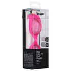 Girls Pink Logo Swimming Goggles, 2, hi-res