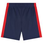 Boys Blue & Red Shorts, 3, hi-res
