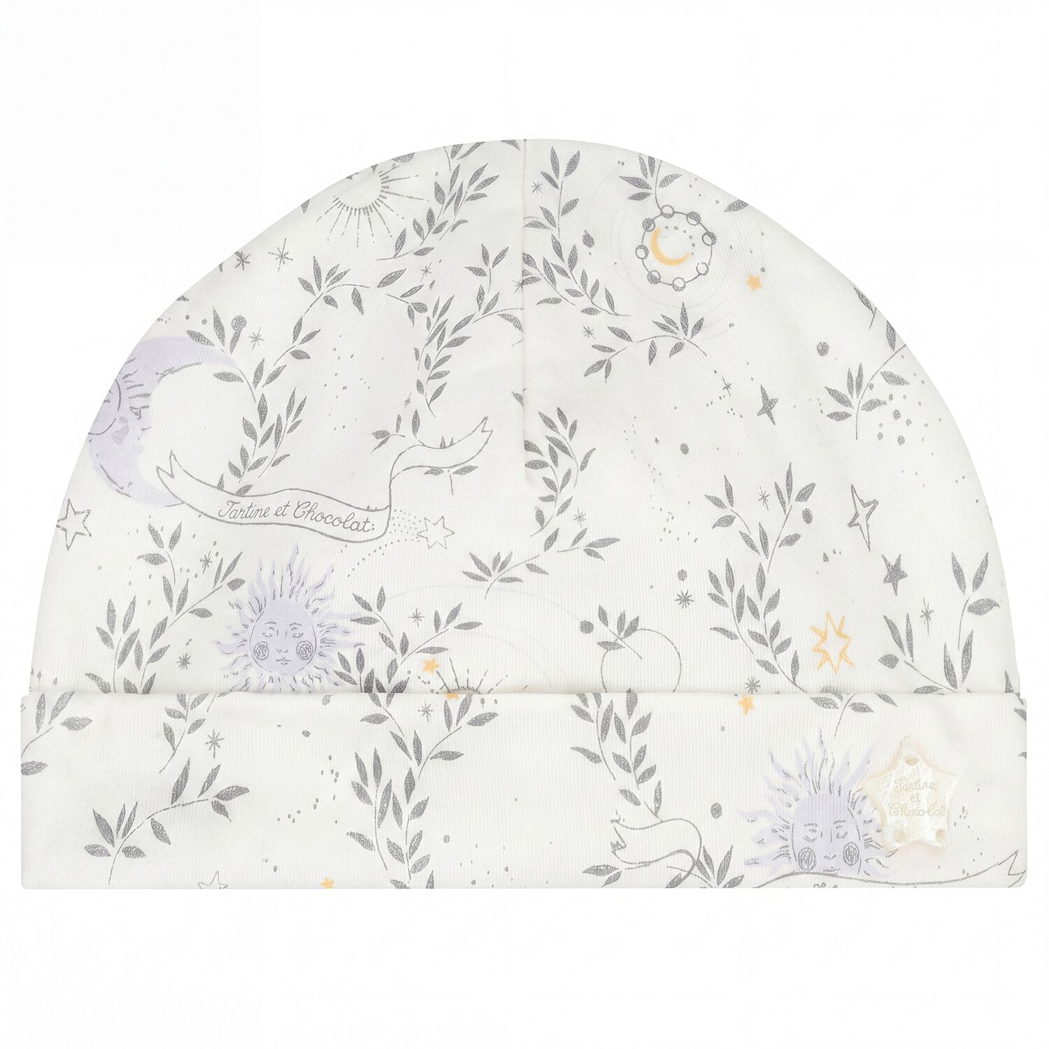 Ivory R&ecirc;ve &eacute;toil&eacute; Baby Hat, 1, hi-res