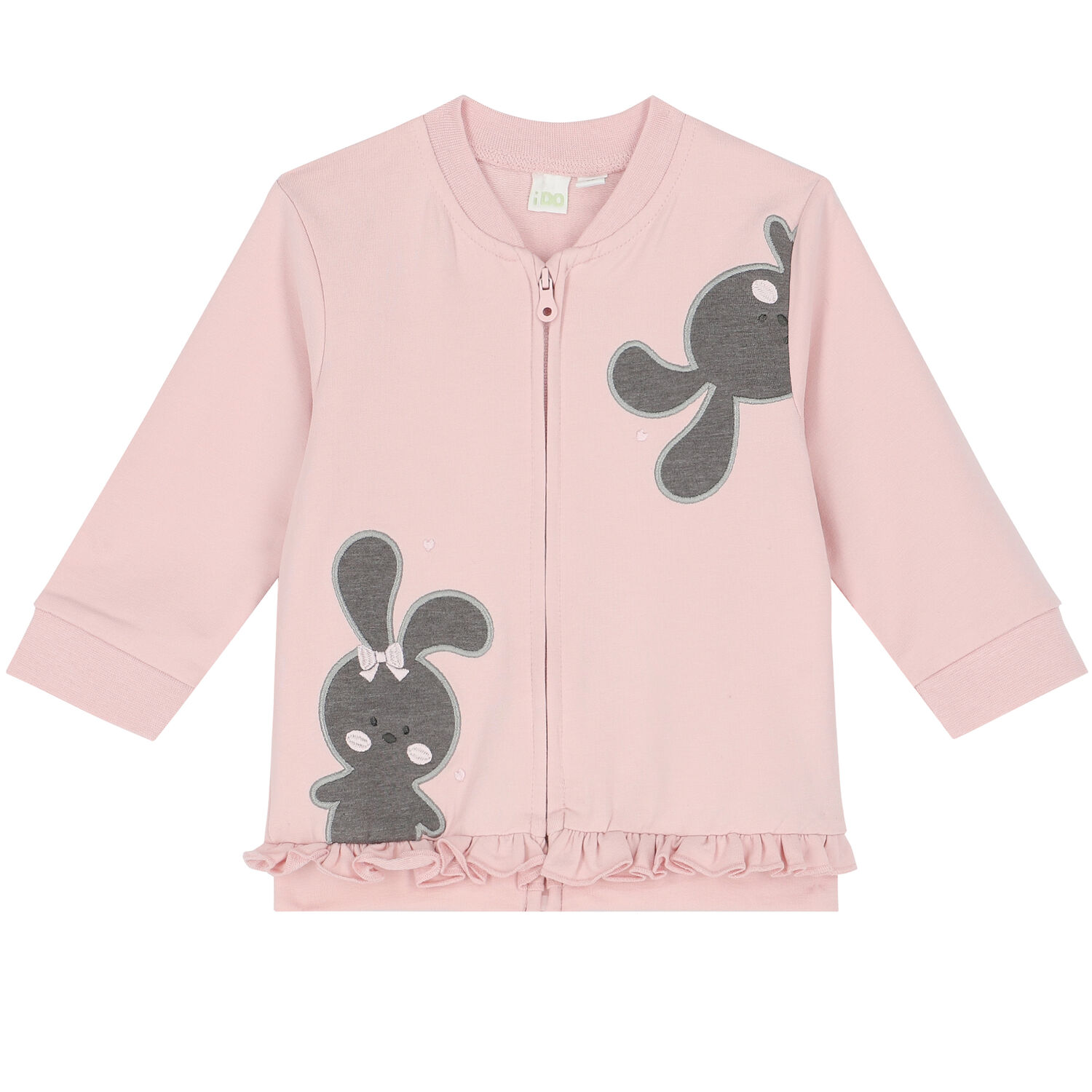 Baby Girls Pink & Grey Leggings Set, 1, hi-res