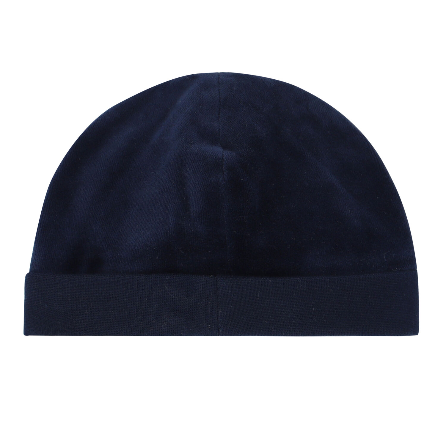 Baby Boys Navy Logo Hat, 1, hi-res
