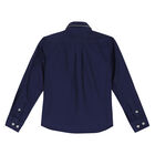 Boys Blue & White Logo Shirt, 1, hi-res