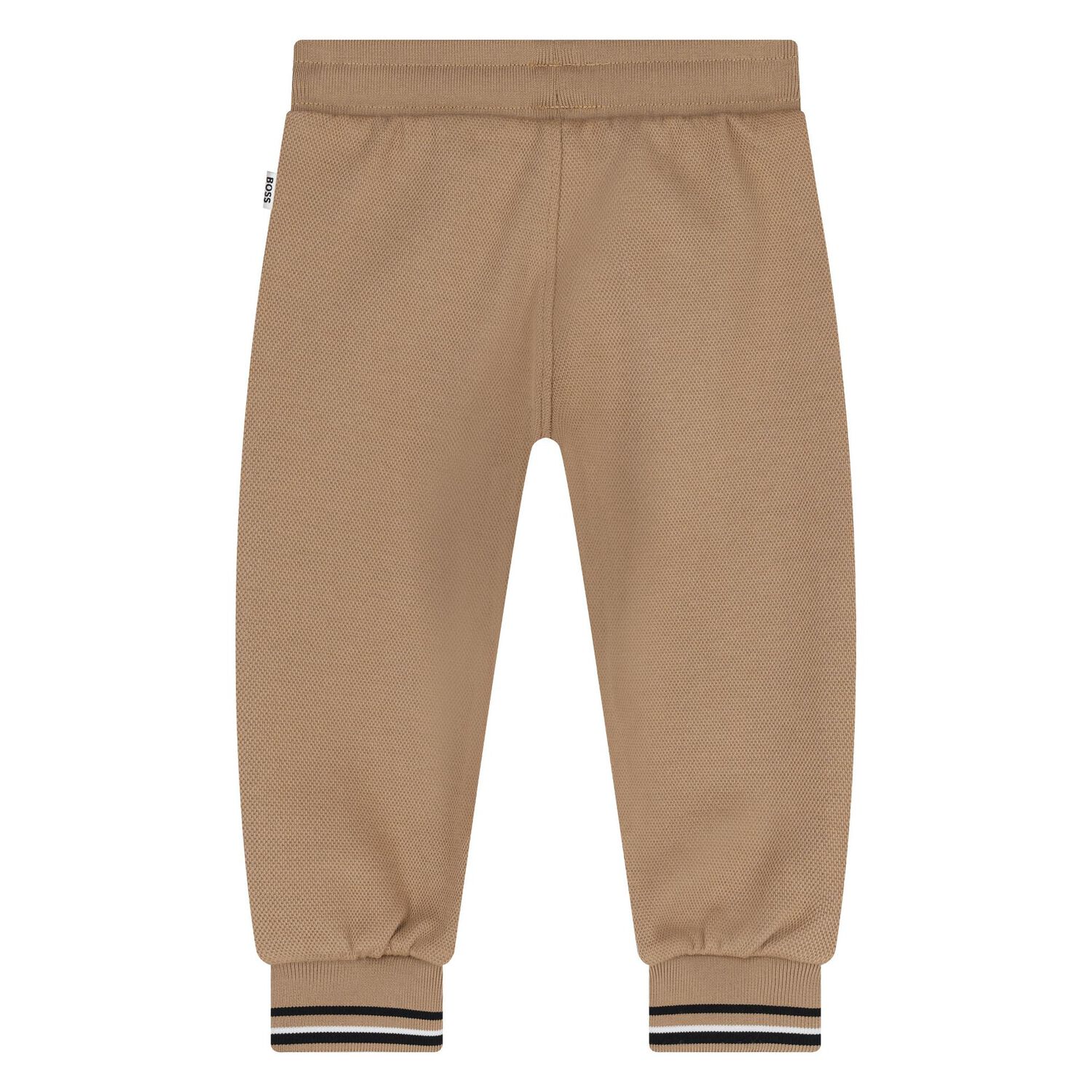 Younger Boys Beige Logo Tracksuit, 1, hi-res image number null