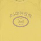 Younger Boys Yellow Logo T-Shirt, 1, hi-res