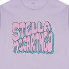 Girls Lilac Logo Long Sleeve Top, 1, hi-res