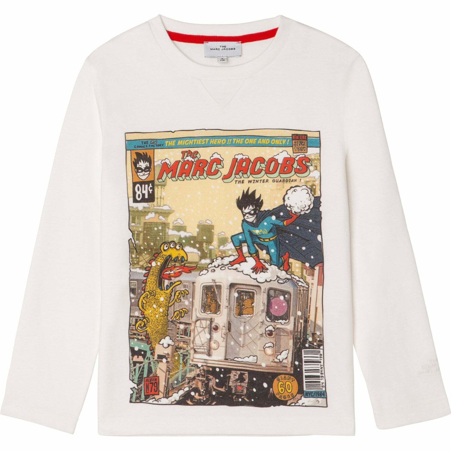 Boys White Logo Top, 1, hi-res image number null