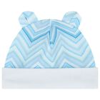 Baby Boys Blue Zig Zag Babygrow Gift Set  , 4, hi-res