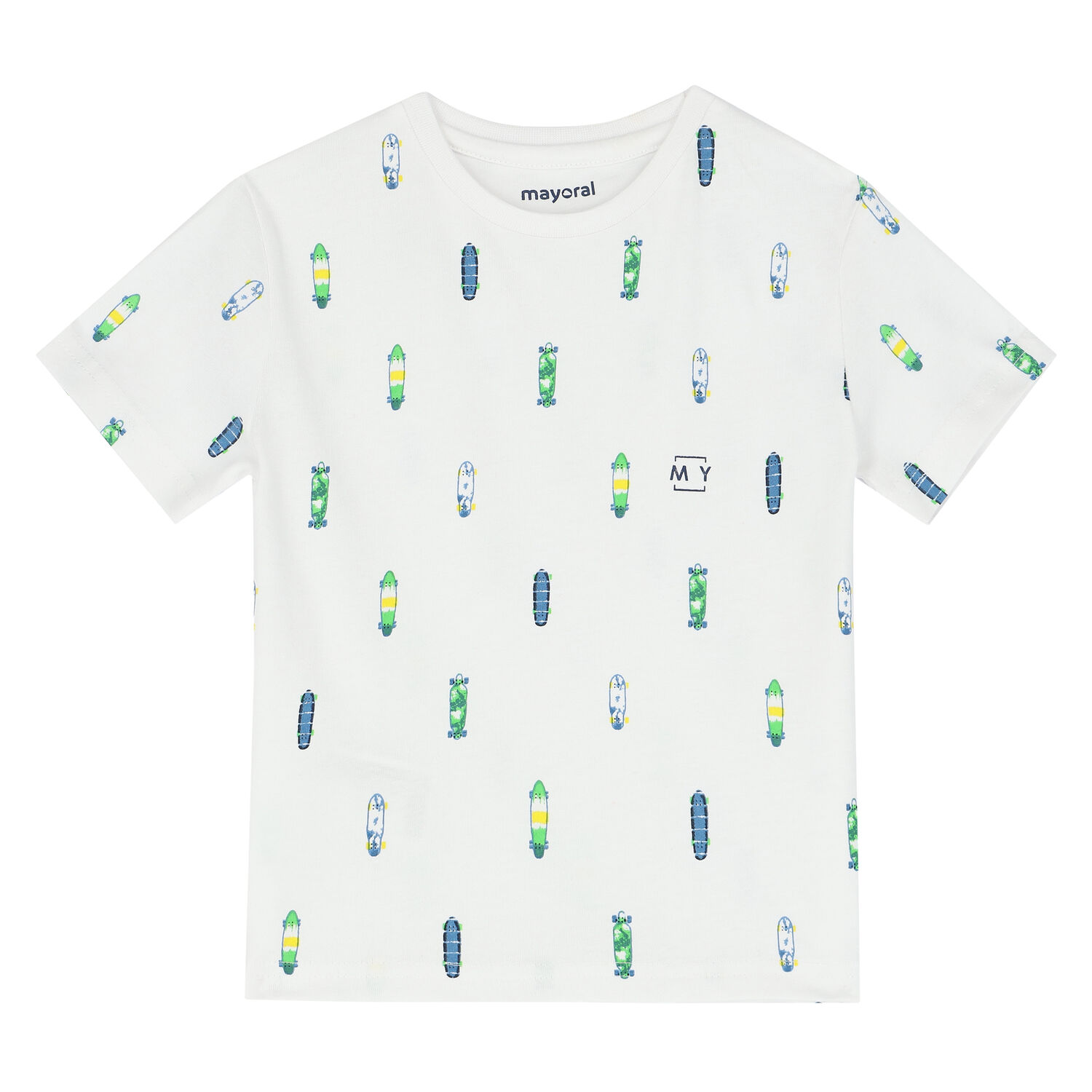 Boys Yellow, White & Navy Shorts Set, 1, hi-res