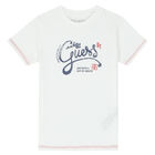 Boys White Logo T-Shirt, 1, hi-res