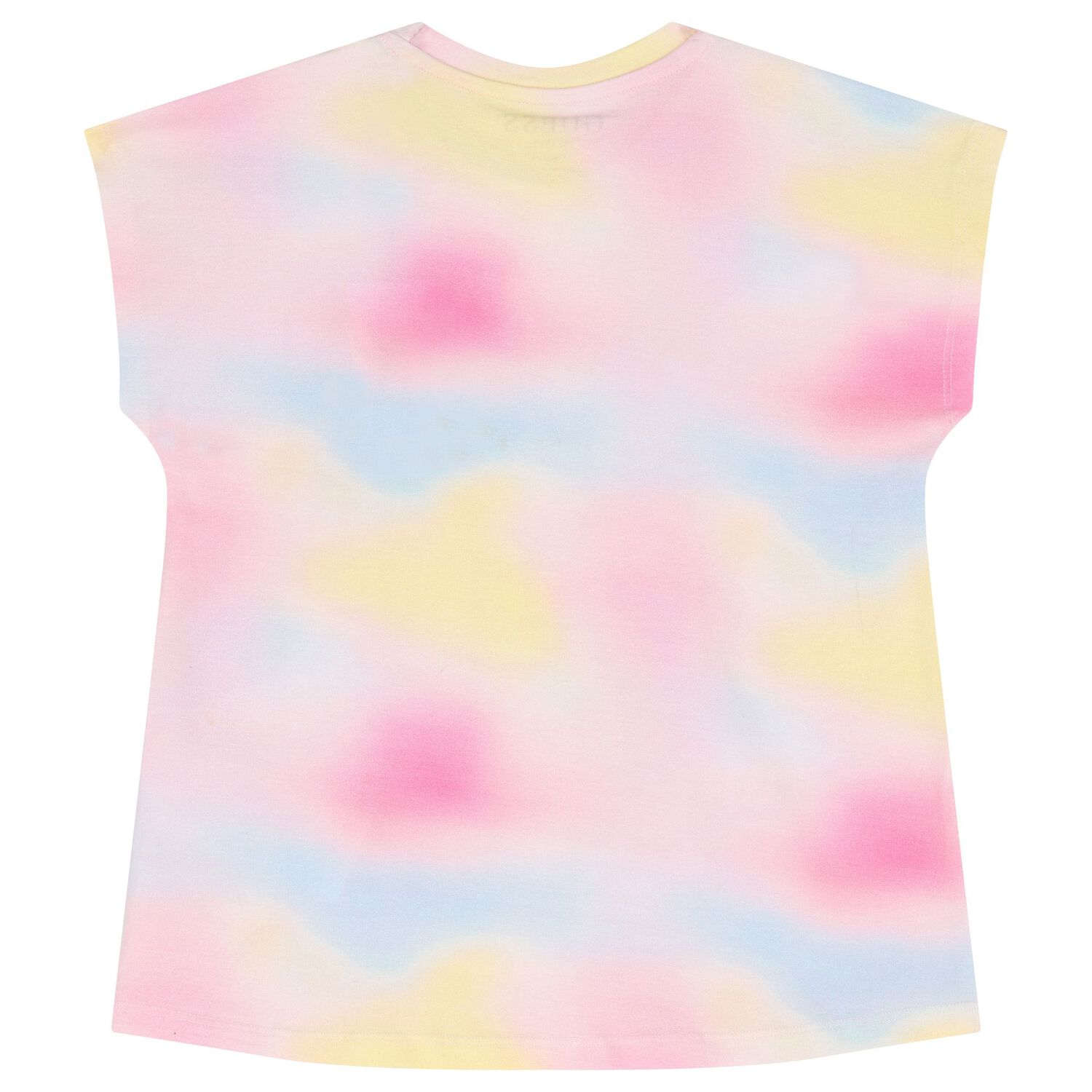 Girls Pink & Yellow Logo T-Shirt, 1, hi-res image number null