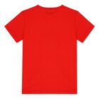 Boys Red Logo T-Shirt, 1, hi-res