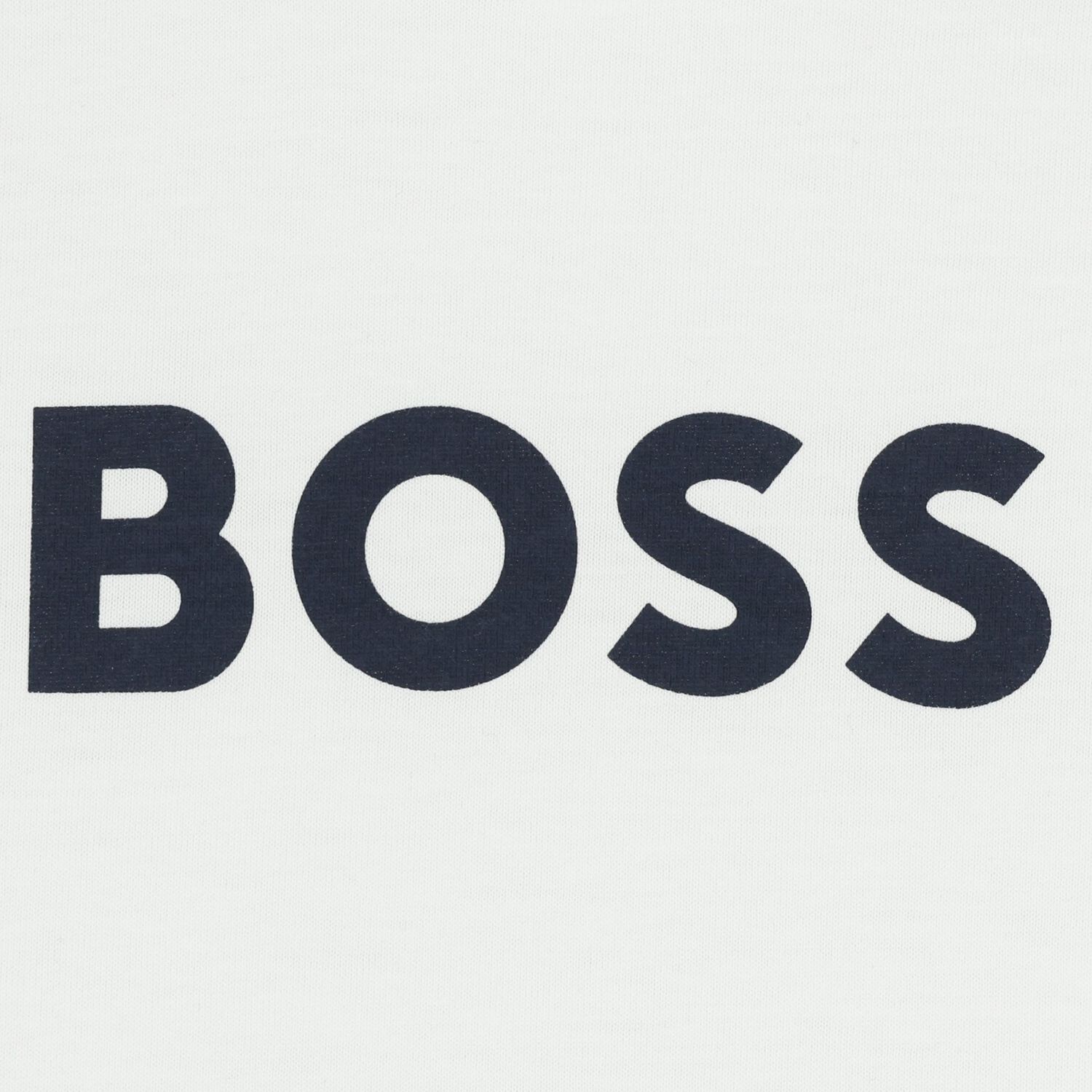 Younger Boys White Logo T-Shirt, 2, hi-res