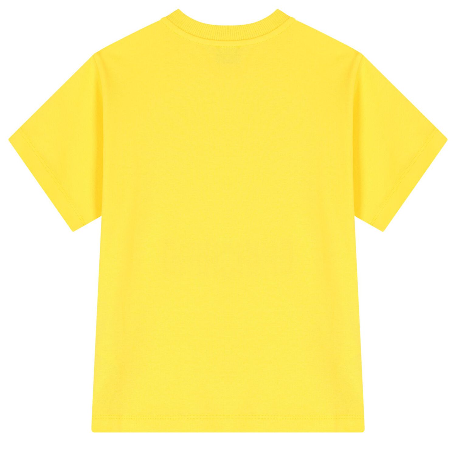 Boys Yellow & White Cotton Logo Shorts Set, 3, hi-res