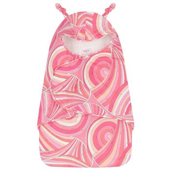 Baby Girls Pink Iride Print Nest (75cm)