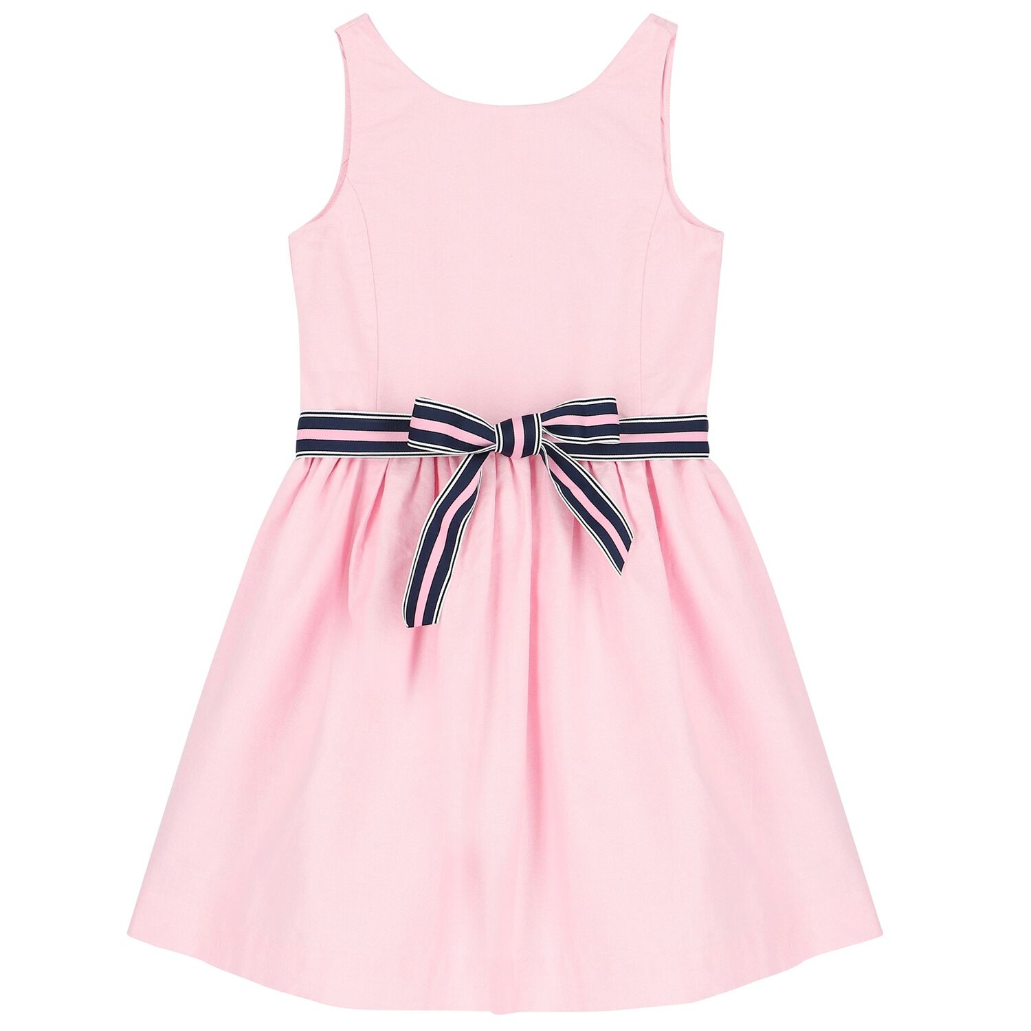 Girls Pink Logo Dress, 1, hi-res