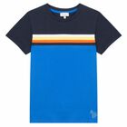 Boys Blue T-Shirt, 1, hi-res