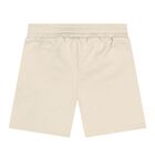 Baby Boys Beige Leopard Shorts, 1, hi-res