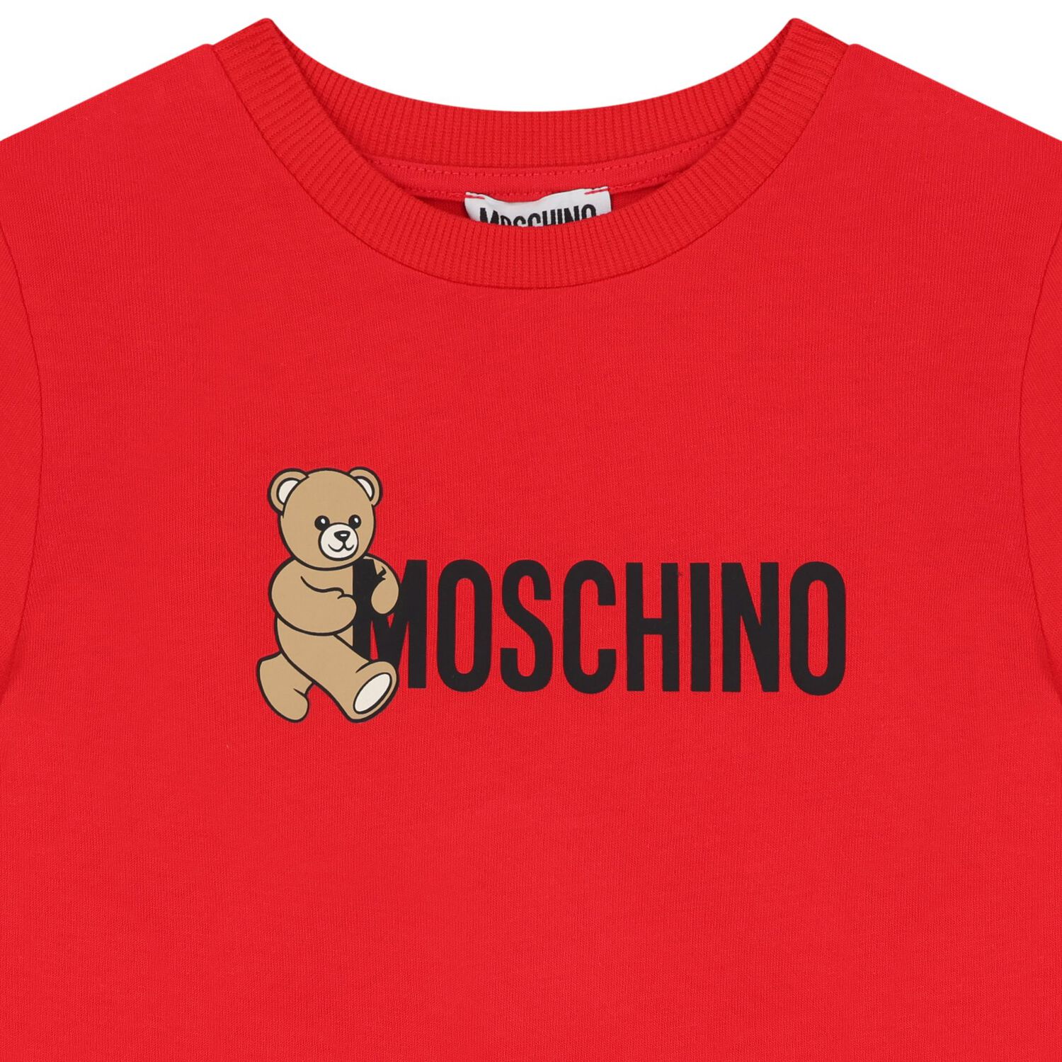 Red Teddy Bear Logo T-Shirt, 3, hi-res