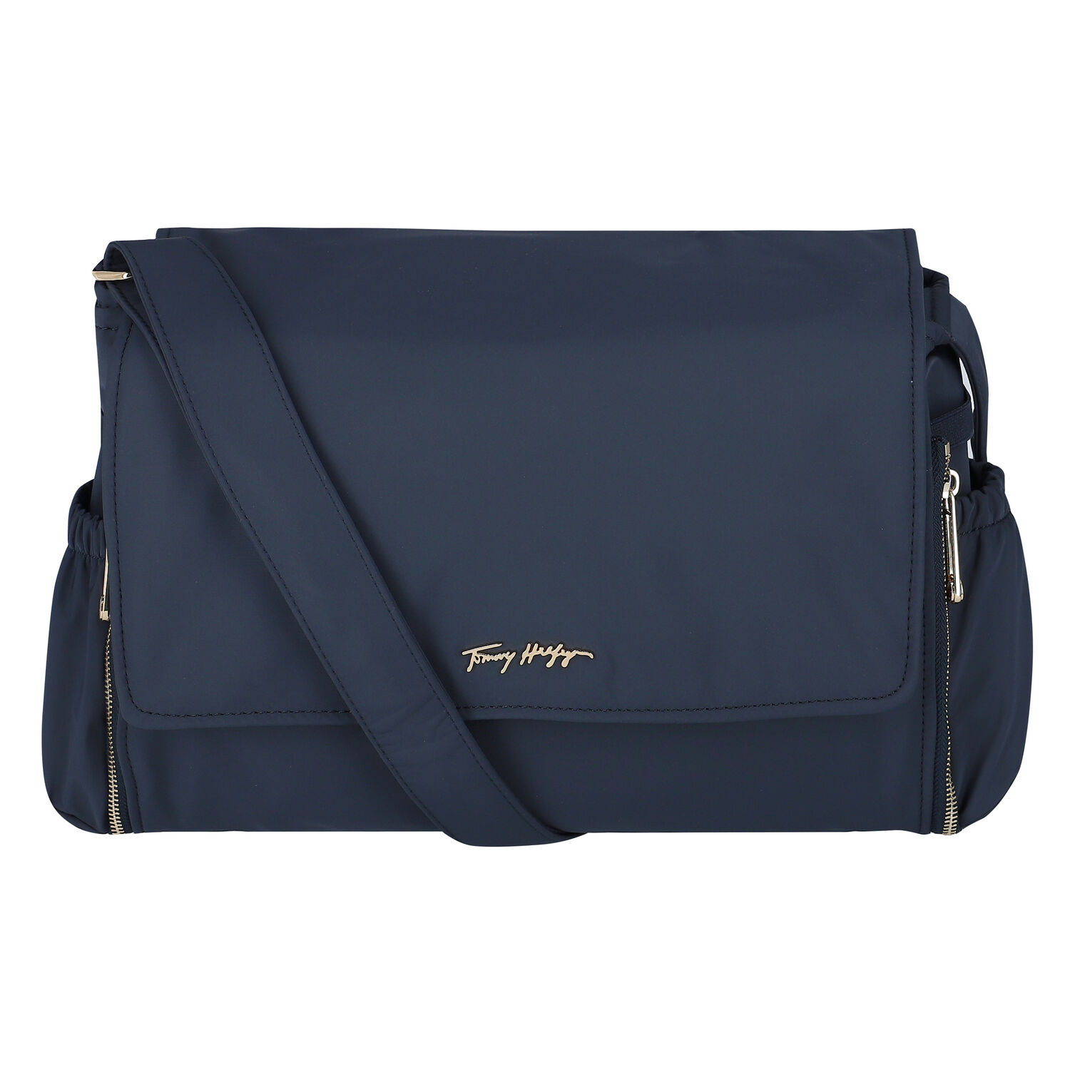 Navy Logo Baby Changing Bag, 1, hi-res