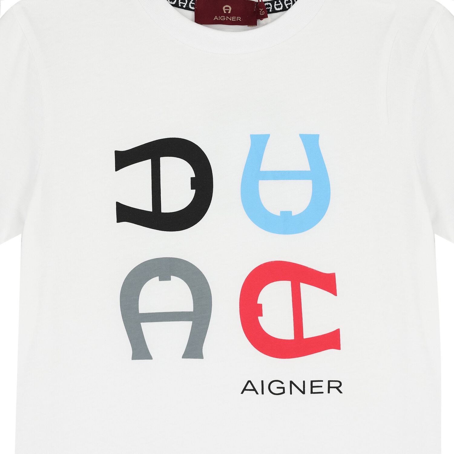 Boys White Logo T-Shirt, 1, hi-res image number null