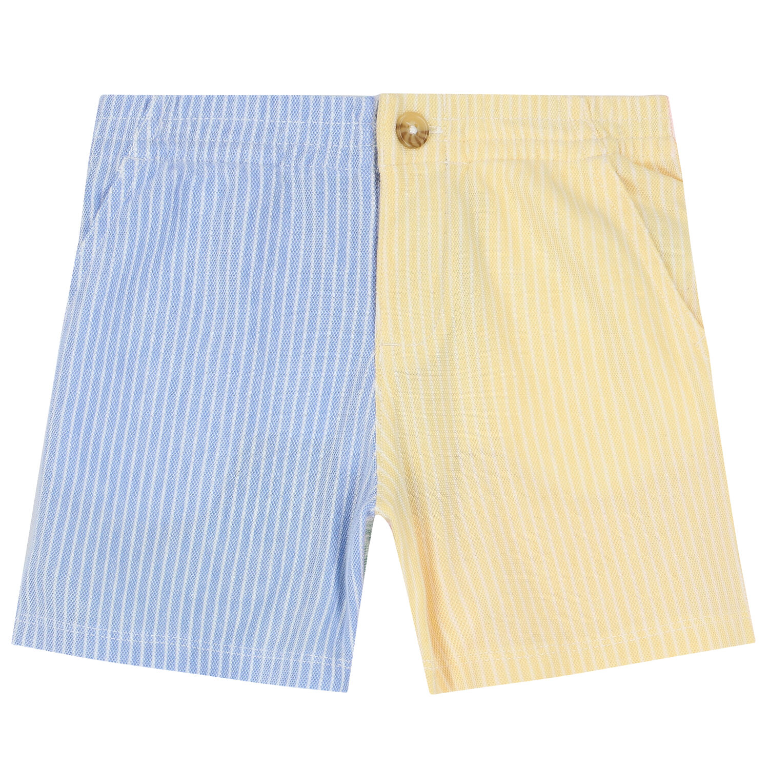 Baby Boys White Logo Shorts Set, 1, hi-res