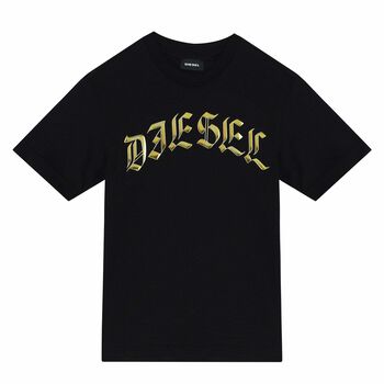 Black & Gold Logo T-Shirt