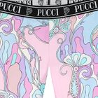 Girls Pink & Blue Logo Orchidee Leggings, 1, hi-res