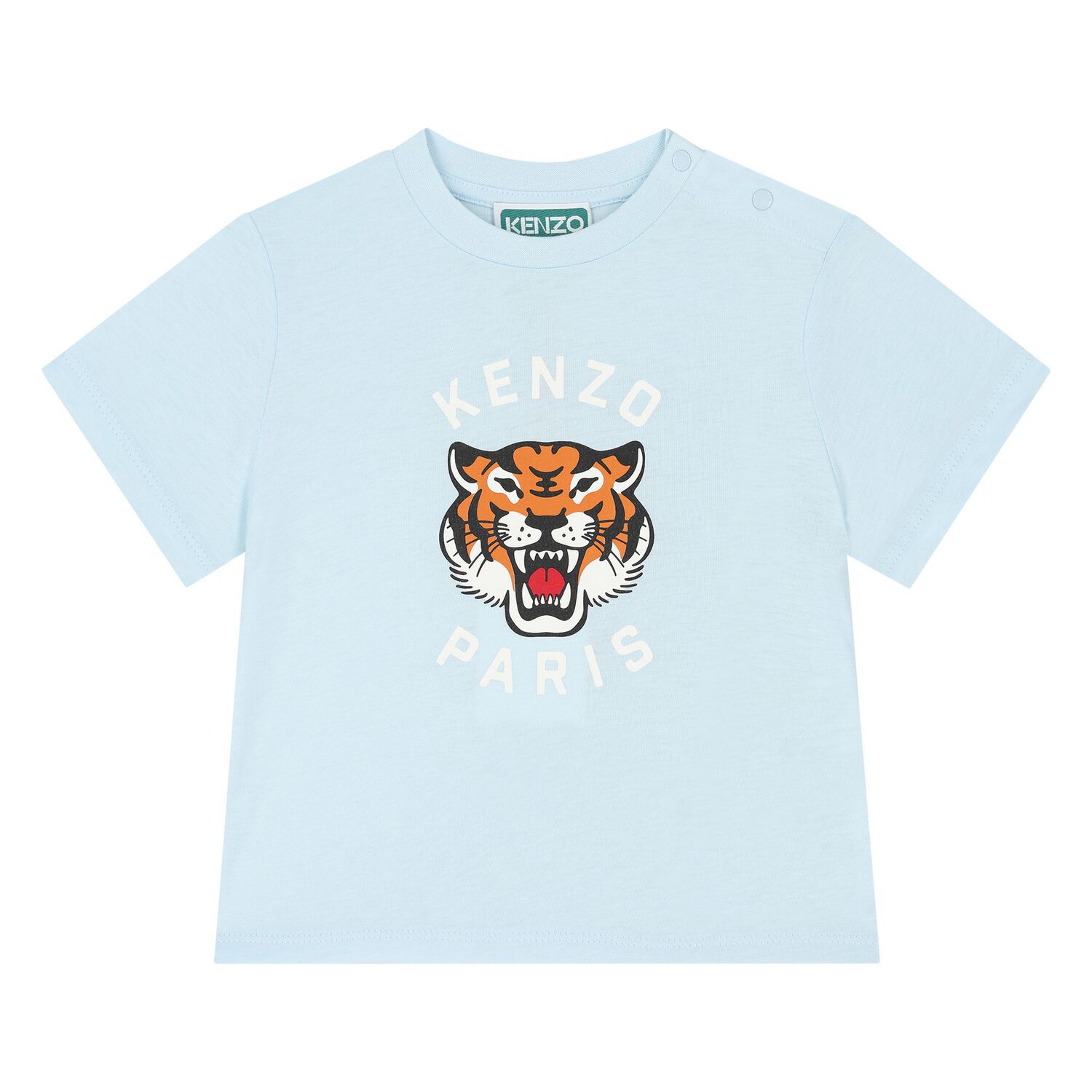 Younger Blue Tiger Logo T-Shirt, 2, hi-res