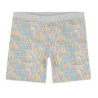 Younger Boys Grey Teddy Logo Shorts, 1, hi-res